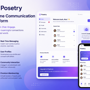 Posetry – Online Communication Platform